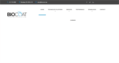 Desktop Screenshot of biocoat.com